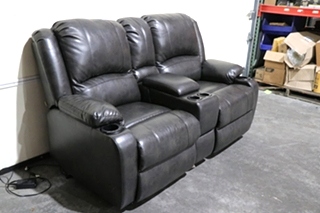 USED MOTORHOME THOMAS PAYNE ELECTRIC THEATER STYLE SOFA FOR SALE