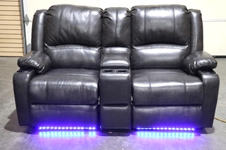 USED MOTORHOME THOMAS PAYNE ELECTRIC THEATER STYLE SOFA FOR SALE
