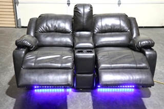 USED MOTORHOME THOMAS PAYNE ELECTRIC THEATER STYLE SOFA FOR SALE