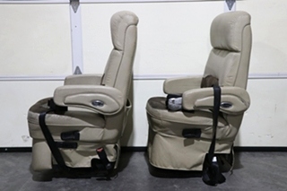 USED FLEXSTEEL CAPTAIN CHAIR SET RV/MOTORHOME FURITURE FOR SALE