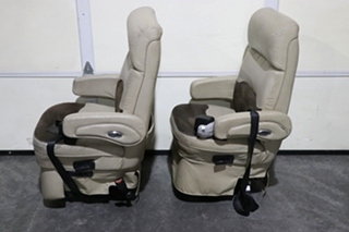 USED FLEXSTEEL CAPTAIN CHAIR SET RV/MOTORHOME FURITURE FOR SALE