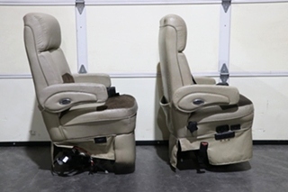 USED FLEXSTEEL CAPTAIN CHAIR SET RV/MOTORHOME FURITURE FOR SALE