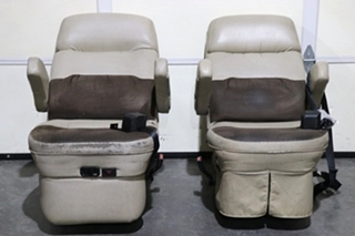 USED FLEXSTEEL CAPTAIN CHAIR SET RV/MOTORHOME FURITURE FOR SALE