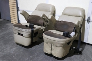 USED FLEXSTEEL CAPTAIN CHAIR SET RV/MOTORHOME FURITURE FOR SALE