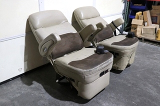 USED FLEXSTEEL CAPTAIN CHAIR SET RV/MOTORHOME FURITURE FOR SALE