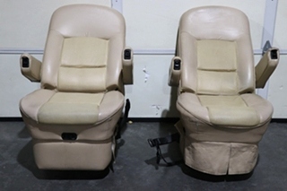 USED FLEXSTEEL CAPTAIN CHAIR SET RV FURNITURE FOR SALE